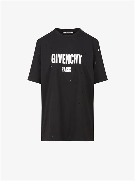 Givenchy Paris Destroyed T